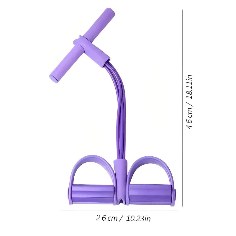Elevate Your Fitness Routine with the 6-Tube Multi-Function Abdominal Trainer – Perfect for Sit-Ups, Toning, and Arm Strengthening!