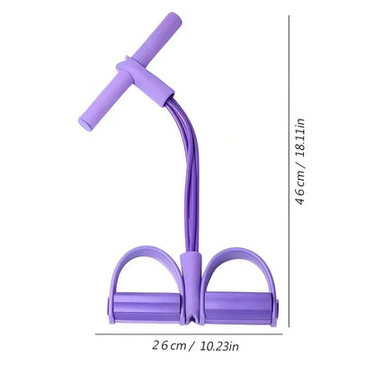Elevate Your Fitness Routine with the 6-Tube Multi-Function Abdominal Trainer – Perfect for Sit-Ups, Toning, and Arm Strengthening!