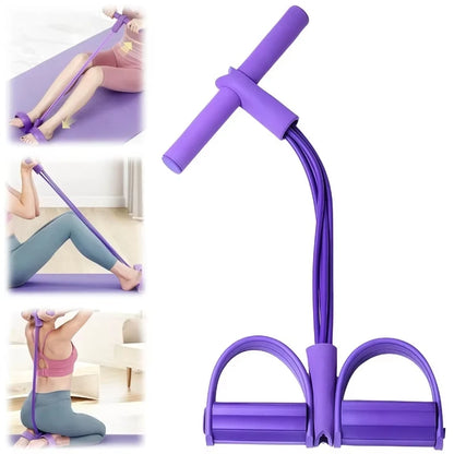 Elevate Your Fitness Routine with the 6-Tube Multi-Function Abdominal Trainer – Perfect for Sit-Ups, Toning, and Arm Strengthening!
